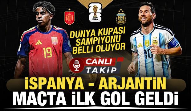 İspanya - Arjantin! CANLI