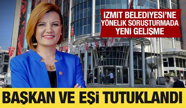 İzmit Belediye Başkanı dahil 20 ş&uuml;pheli tutuklandı