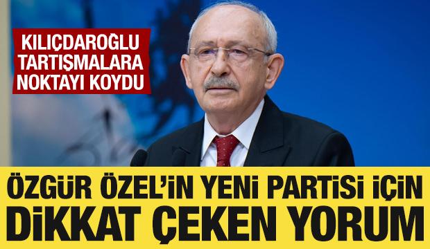 Kılı&ccedil;daroğlu tartışmalara noktayı koydu: Beni hi&ccedil; ilgilendirmiyor