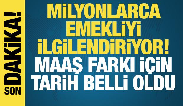 Memur emeklilerine zam farkı &ouml;demeleri a&ccedil;ıklandı