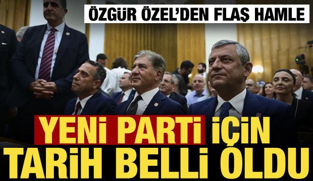 &Ouml;zg&uuml;r &Ouml;zel yeni parti i&ccedil;in d&uuml;ğmeye bastı! Kuruluş tarihi netleşti