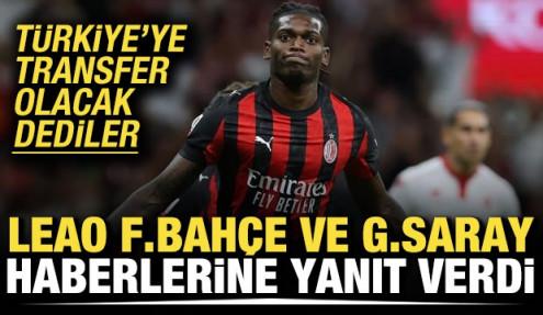 Rafael Leao, Fenerbah&ccedil;e ve Galatasaray haberlerine yanıt verdi