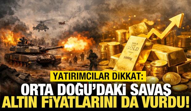 Savaş altını vurdu! Fiyatlar d&uuml;ş&uuml;yor