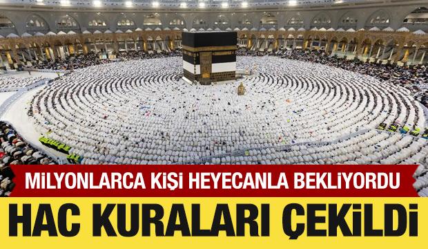 Son Dakika: 2027 yılı hac kurası &ccedil;ekildi