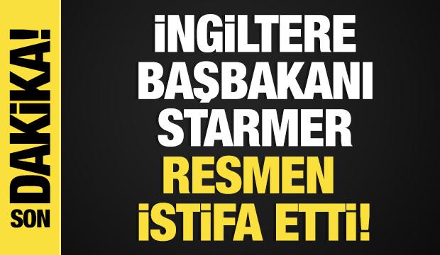 Son dakika...İngiltere Başbakanı Keir Starmer, başbakanlık g&ouml;revinden resmen istifa etti