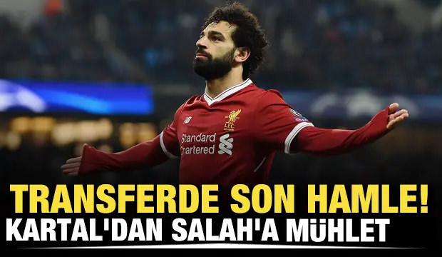 Transferde son hamle! Kartal'dan Salah'a m&uuml;hlet