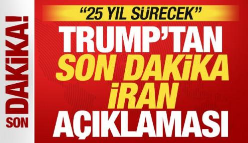 Trump t&uuml;m d&uuml;nyaya son dakika duyurdu! İran'a k&ouml;t&uuml; haber! Bomba Rusya ve &Ccedil;in a&ccedil;ıklaması