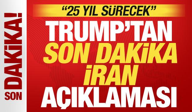 Trump t&uuml;m d&uuml;nyaya son dakika duyurdu! İran'a k&ouml;t&uuml; haber! Bomba Rusya ve &Ccedil;in a&ccedil;ıklaması
