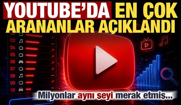 YouTube'da en &ccedil;ok arananlar a&ccedil;ıklandı: Diziler damga vurdu! İşte T&uuml;rkiye'nin favorileri...