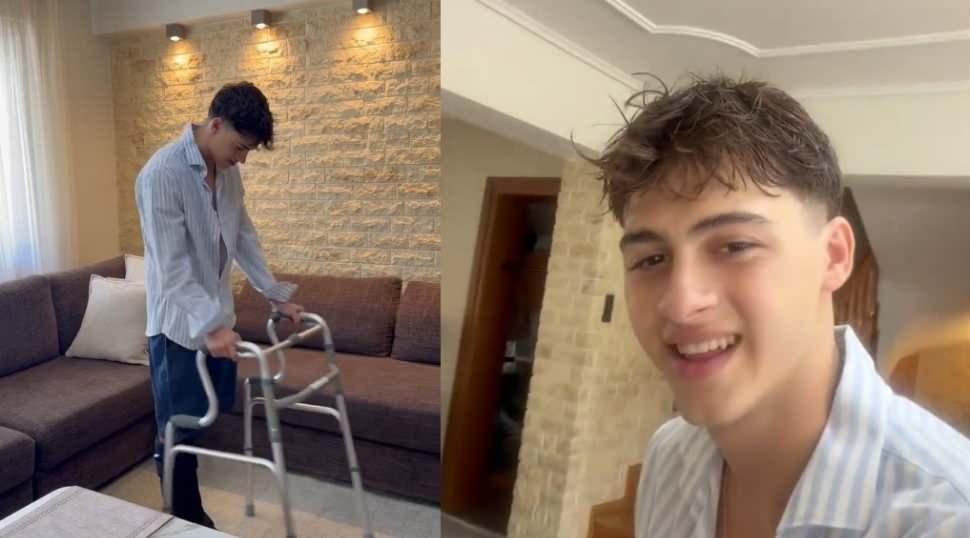 Survivor kazasında bacağını kaybetmişti! Stavros Floros'un iyileşme &ccedil;abası duygulandırdı
