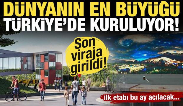 200 bin metrekarelik dev teknoloji &uuml;ss&uuml; geliyor! D&uuml;nyanın en b&uuml;y&uuml;ğ&uuml; T&uuml;rkiye'de kuruluyor!