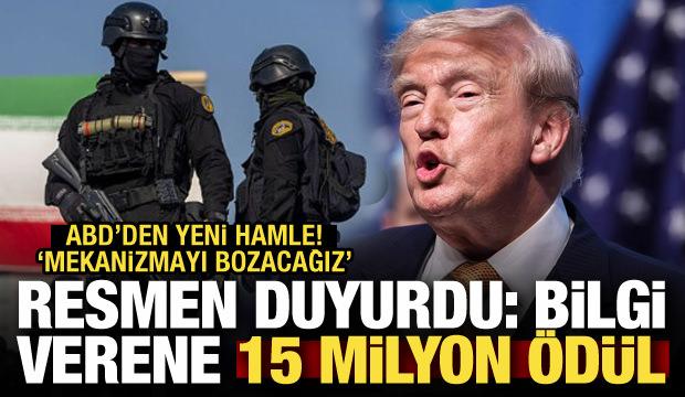 ABD İranlı şirketi hedef aldı: Bilgi sağlayana 15 milyon dolar &ouml;d&uuml;l!