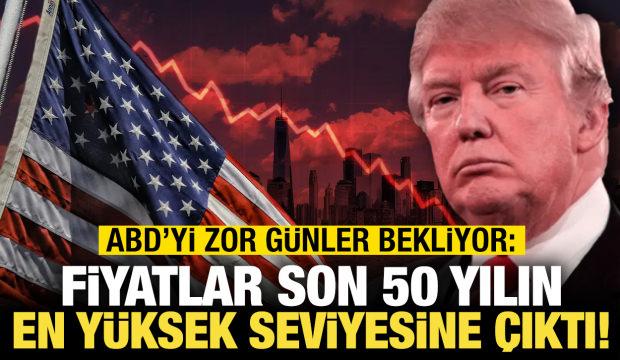ABD'de durum kritik: Fiyatlar son 50 yılın zirvesinde!