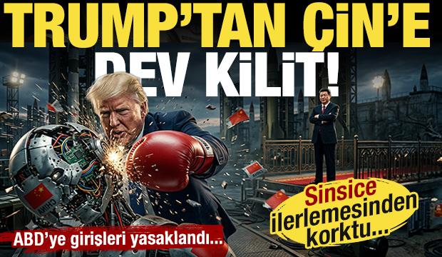 ABD'den dev kilit: Trump &Ccedil;in'in robot ordusuna savaş a&ccedil;tı! Resmen başladı...