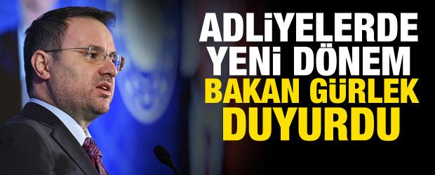 Adliyelerde yeni d&ouml;nem! Bakan G&uuml;rlek duyurdu: Gecikmeleri izleyecek b&uuml;rolar kurulacak