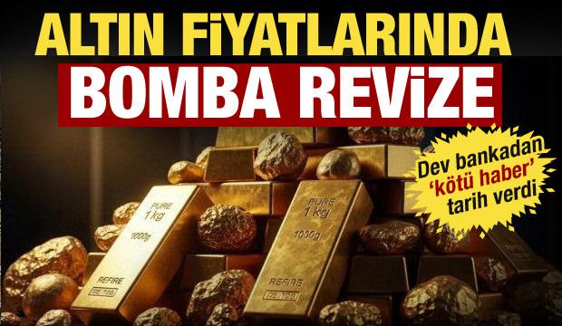 Altında beklentiler değişti: Dev banka yeni rakamı a&ccedil;ıkladı!
