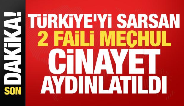 Bakan G&uuml;rlek duyurdu: 2 faili me&ccedil;hul dosya daha &ccedil;&ouml;z&uuml;ld&uuml;! 17 yıllık cinayette şok detay...