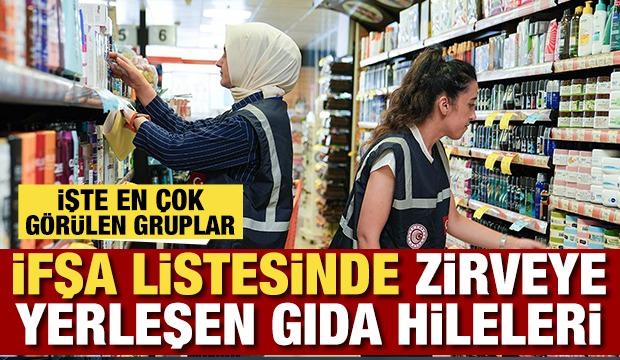 Bakanlığın ifşa listesinde zirveye yerleşen gıda hileleri 