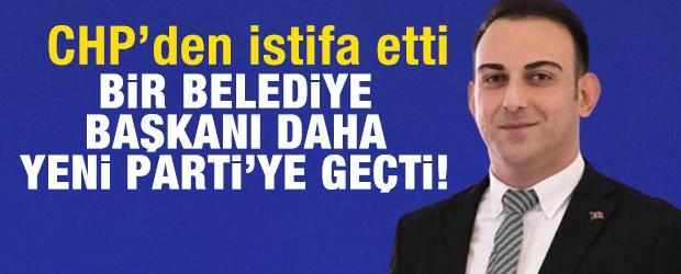 Bir belediye başkanı daha Yeni Parti'ye ge&ccedil;ti! CHP'den istifa etti