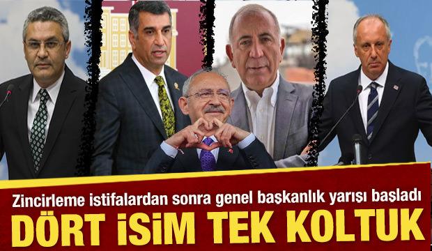 CHP&rsquo;de koltuk yarışı yeniden başladı: Liderlik i&ccedil;in d&ouml;rt isim sahneye &ccedil;ıkıyor