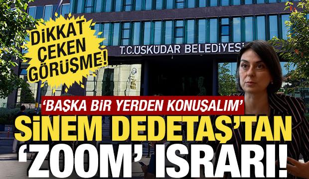 CHP'li Dedetaş'tan 'Zoom' ısrarı! Teknik takibe takılan g&ouml;r&uuml;şme dikkat &ccedil;ekti