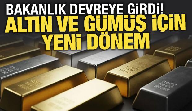 Dijital altın ve g&uuml;m&uuml;ş i&ccedil;in yeni d&ouml;nem! Bakanlık devreye girdi