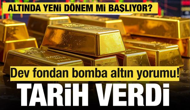 D&uuml;nyanın en b&uuml;y&uuml;k varlık y&ouml;neticisinden &ccedil;ok konuşulacak altın tavsiyesi! 
