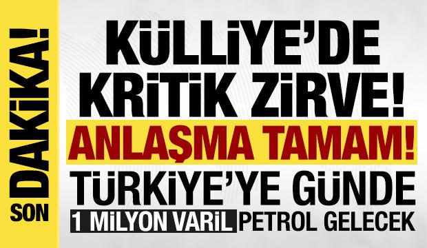 Cumhurbaşkanı Erdoğan duyurdu: Irak ile tarihi anlaşma! 