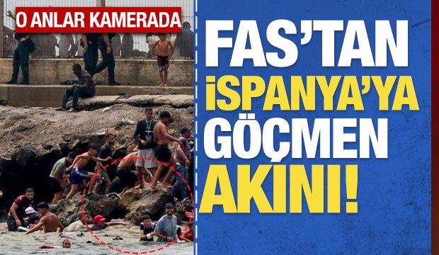 Fas'tan İspanya'ya g&ouml;&ccedil;men akını