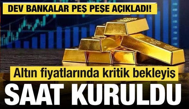Fed kararı &ouml;ncesi altın alarmı! D&uuml;nya devlerinden peş peşe dikkat &ccedil;eken a&ccedil;ıklamalar
