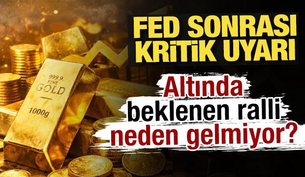 FED sonrası kritik uyarı: Altında beklenen ralli neden gelmiyor?