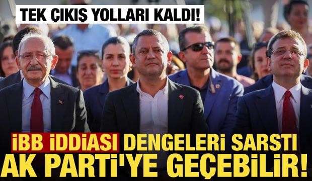 İBB AK Parti'ye mi ge&ccedil;ecek? İmamoğlu ve &Ouml;zel'i şoke eden iddia!