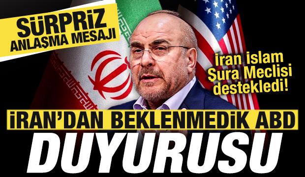 İran'dan beklenmedik ABD a&ccedil;ıklaması! Son dakika anlaşma mesajı