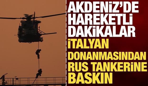 İtalya'dan Rusya'nın petrol tankerine operasyon