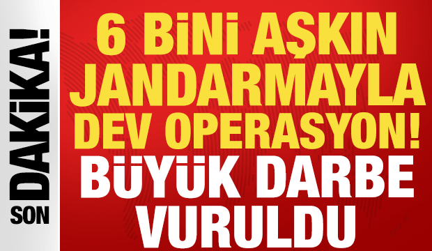 Jandarmadan 24 ilde dev narkotik darbesi: 138 ş&uuml;pheli yakalandı