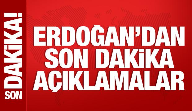 Kabine Toplantısı sona erdi: Cumhurbaşkanı Erdoğan a&ccedil;ıklama yapıyor