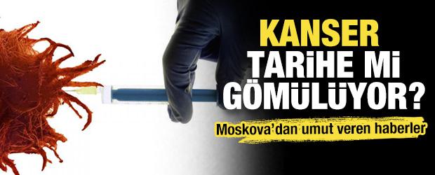 Kanser tarihe mi g&ouml;m&uuml;l&uuml;yor? Moskova&rsquo;dan umut veren haberler
