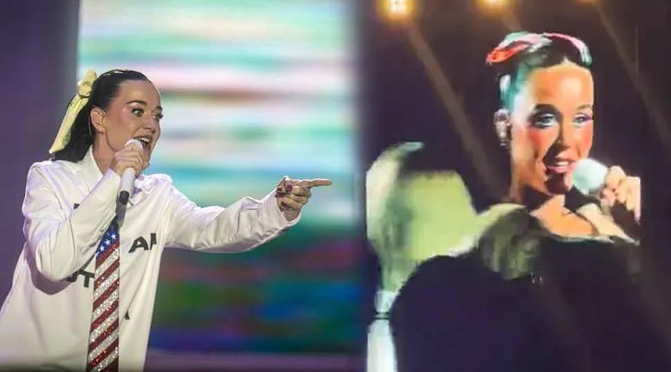 Katy Perry Kosova konserinde T&uuml;rk hayranlarına şaştı kaldı! Her sorduğu aynı cevabı verdi