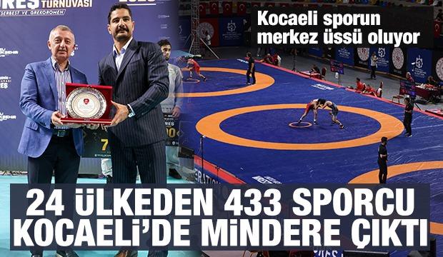Kocaeli sporun merkez &uuml;ss&uuml; oluyor: 24 &uuml;lkeden 433 sporcu Kocaeli&rsquo;de mindere &ccedil;ıktı