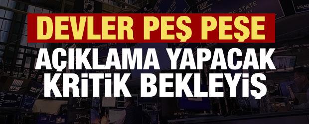 K&uuml;resel piyasalarda kritik hafta! Faiz kararları peş peşe gelecek