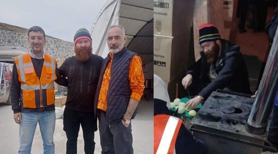 Merhum Eren Kaşık&ccedil;ı Hataylıları yalnız bırakmamıştı! Depremzedelere 3 &ouml;ğ&uuml;n yemek pişirmişti