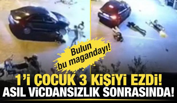 Mersin'de kan donduran kaza: &Ccedil;arptığı yaralıları otomobiliyle ezerek ka&ccedil;tı