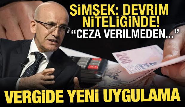 Vergi denetiminde yeni y&ouml;ntem! Şimşek: Ceza verilmeden uyum artırma