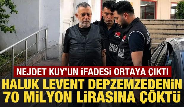 Nejdet Kuy&rsquo;un ifadesi ortaya &ccedil;ıktı: Haluk Levent depremzedenin 70 milyonuna &ccedil;&ouml;kt&uuml;