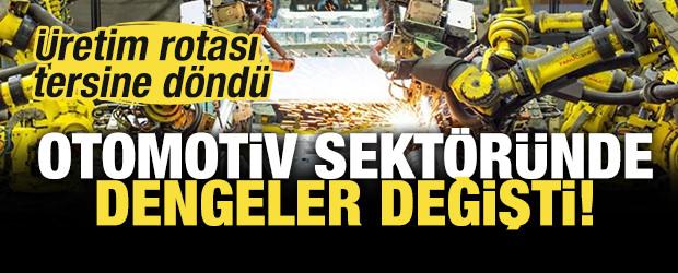 Otomotiv sekt&ouml;r&uuml;nde dengeler değişti! &Uuml;retim rotası tersine d&ouml;nd&uuml;: T&uuml;rkiye'yi de ilgilendiriyor