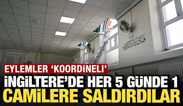 Rapor: 'İngiltere'de her 5 g&uuml;nde 1 camilere saldırdılar'