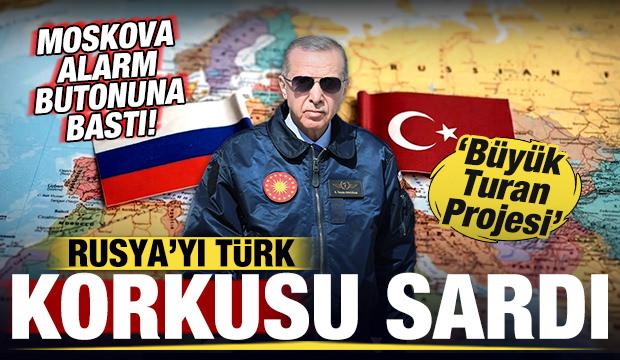 Rusya'yı T&uuml;rk korkusu sardı! Erdoğan Moskova'yı alarma ge&ccedil;irdi! T&uuml;rkiye g&ouml;z&uuml;n&uuml; oraya dikti