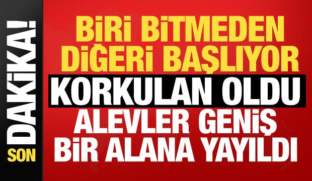 R&uuml;zgar yangınları b&uuml;y&uuml;tt&uuml;! Bakan Yumaklı'dan a&ccedil;ıklama: Kritik saatler...