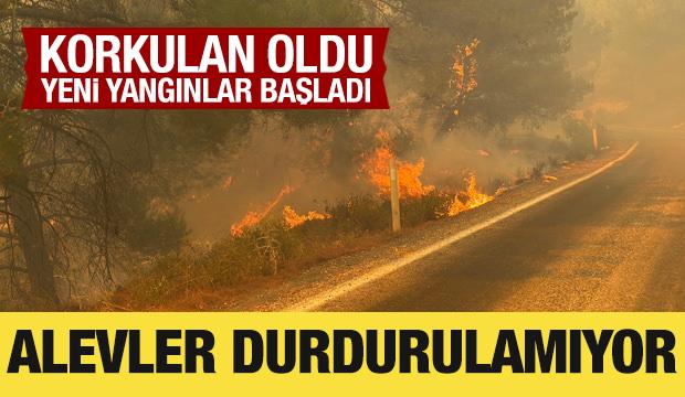 R&uuml;zgar yangınları b&uuml;y&uuml;tt&uuml;! Bakan Yumaklı'dan a&ccedil;ıklama: Kritik saatler...