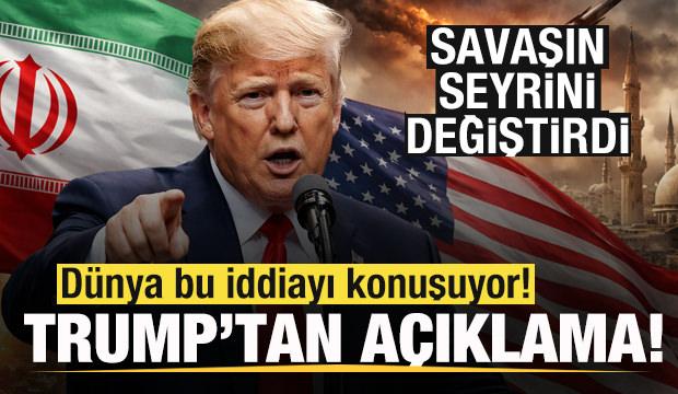 Savaşın seyrini değiştirmişti! ABD Başkanı Trump, d&uuml;nyanın konuştuğu iddiayı yalanladı! 